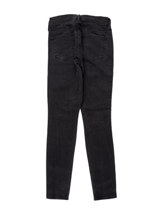 FRAME Low-Rise Skinny Leg Jeans