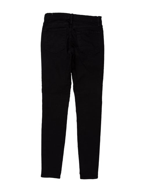 FRAME Mid-Rise Skinny Leg Jeans