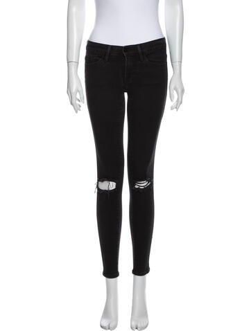 Frame Jeans Low-Rise Skinny Leg XS