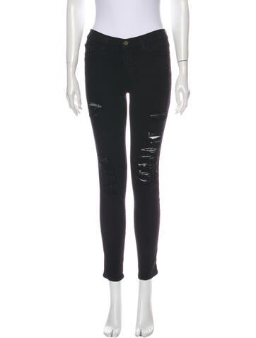 Frame Jeans Mid-Rise Skinny Leg S