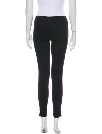 FRAME Mid-Rise Skinny Leg Jeans