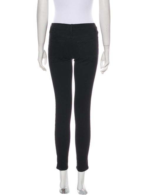 FRAME Mid-Rise Skinny Leg Jeans