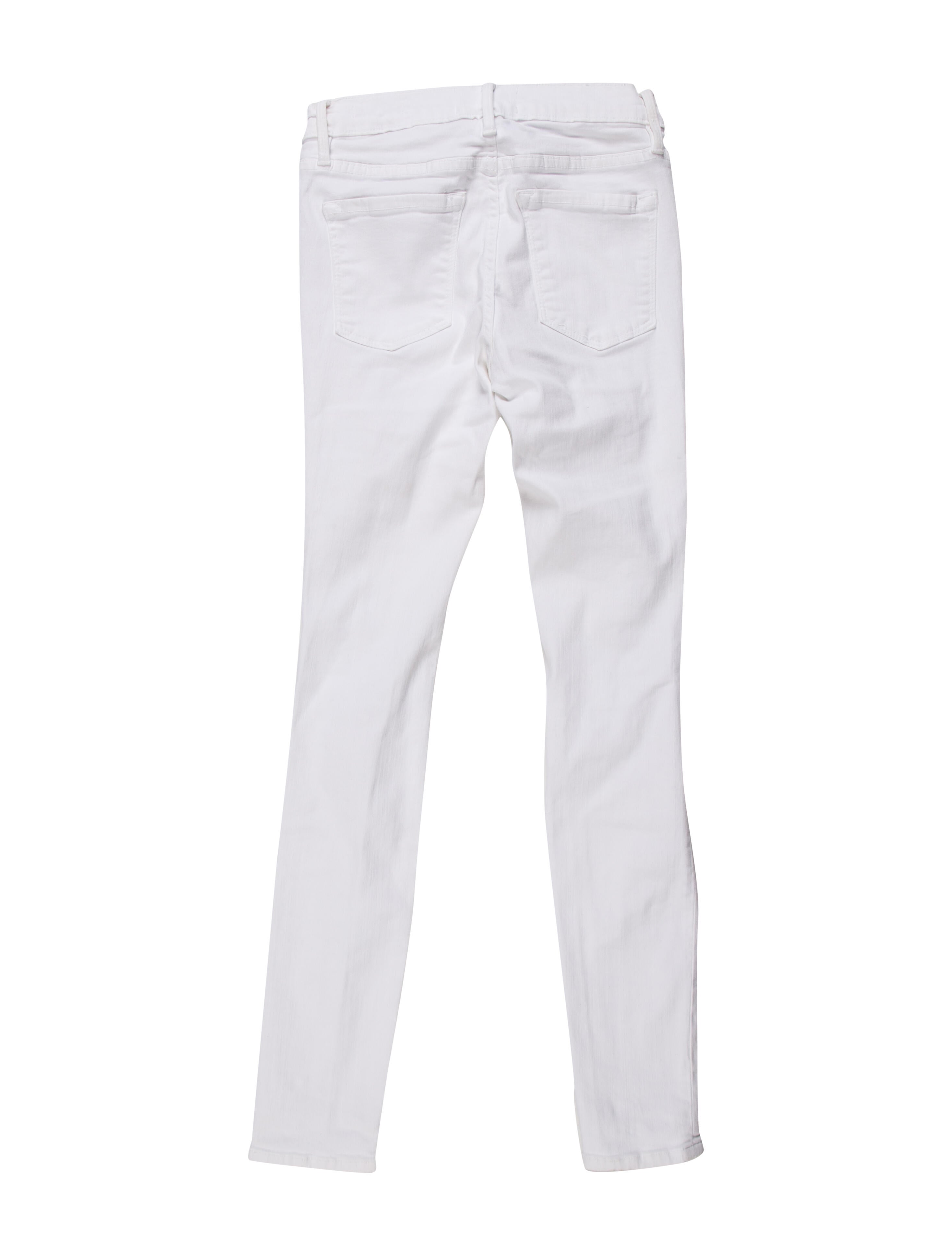 FRAME Low-Rise Skinny Leg Jeans