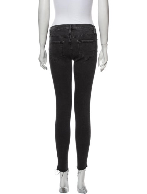 FRAME Mid-Rise Skinny Leg Jeans