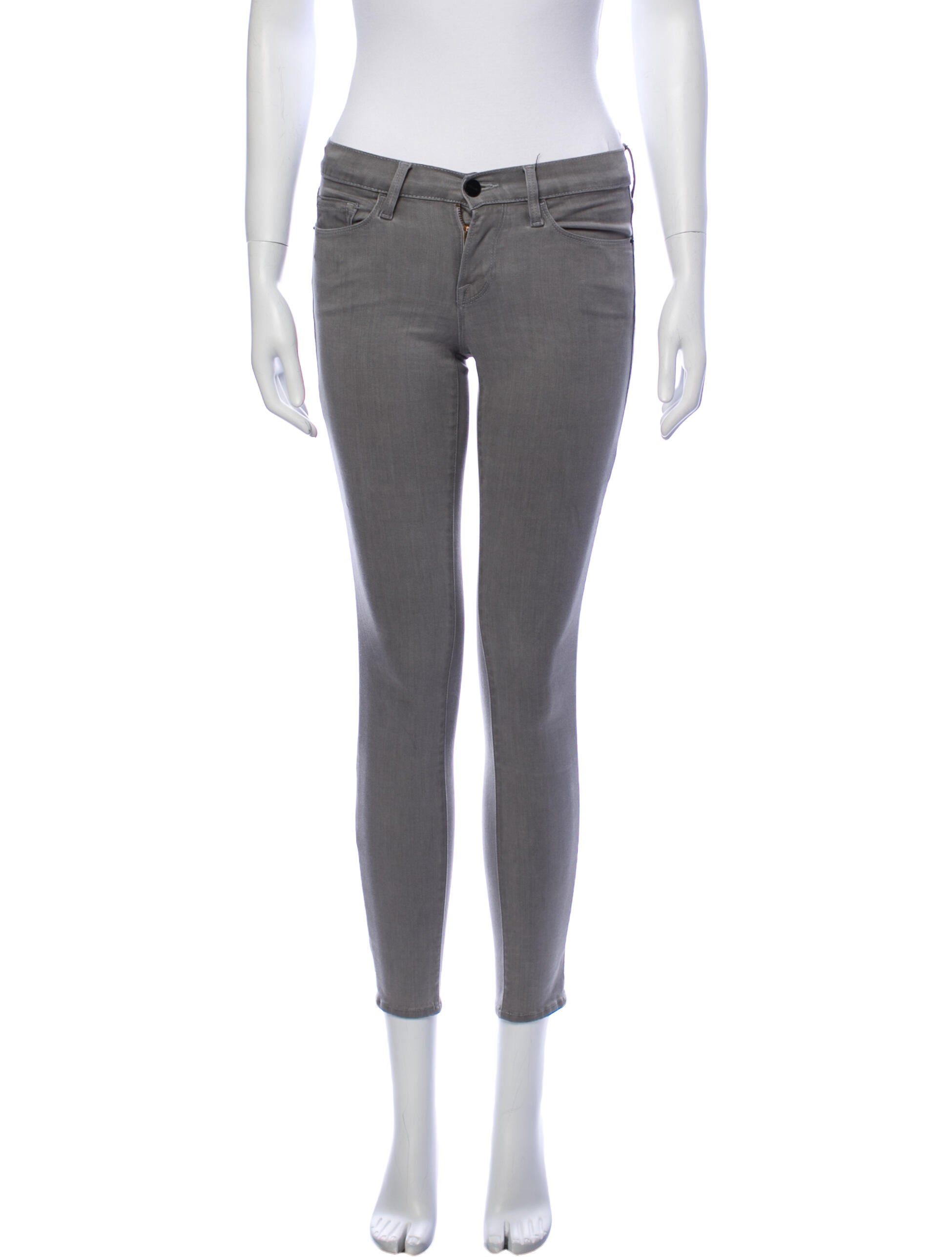 FRAME Low-Rise Skinny Leg Jeans