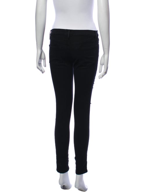 FRAME Mid-Rise Skinny Leg Jeans