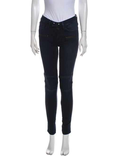 FRAME Mid-Rise Skinny Leg Jeans