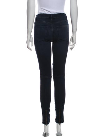 FRAME Mid-Rise Skinny Leg Jeans