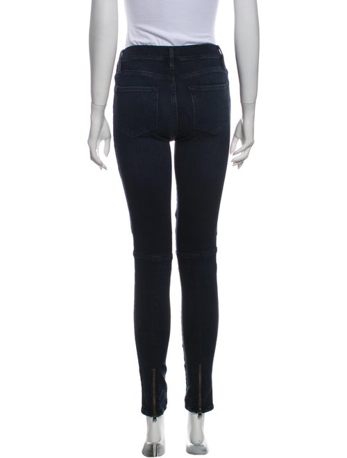 FRAME Mid-Rise Skinny Leg Jeans