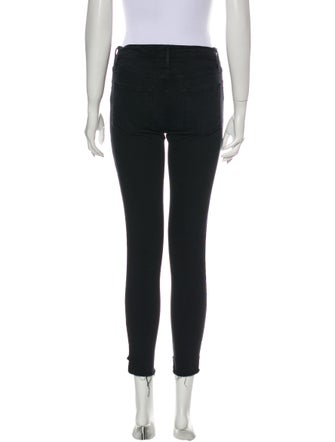 FRAME Mid-Rise Skinny Leg Jeans