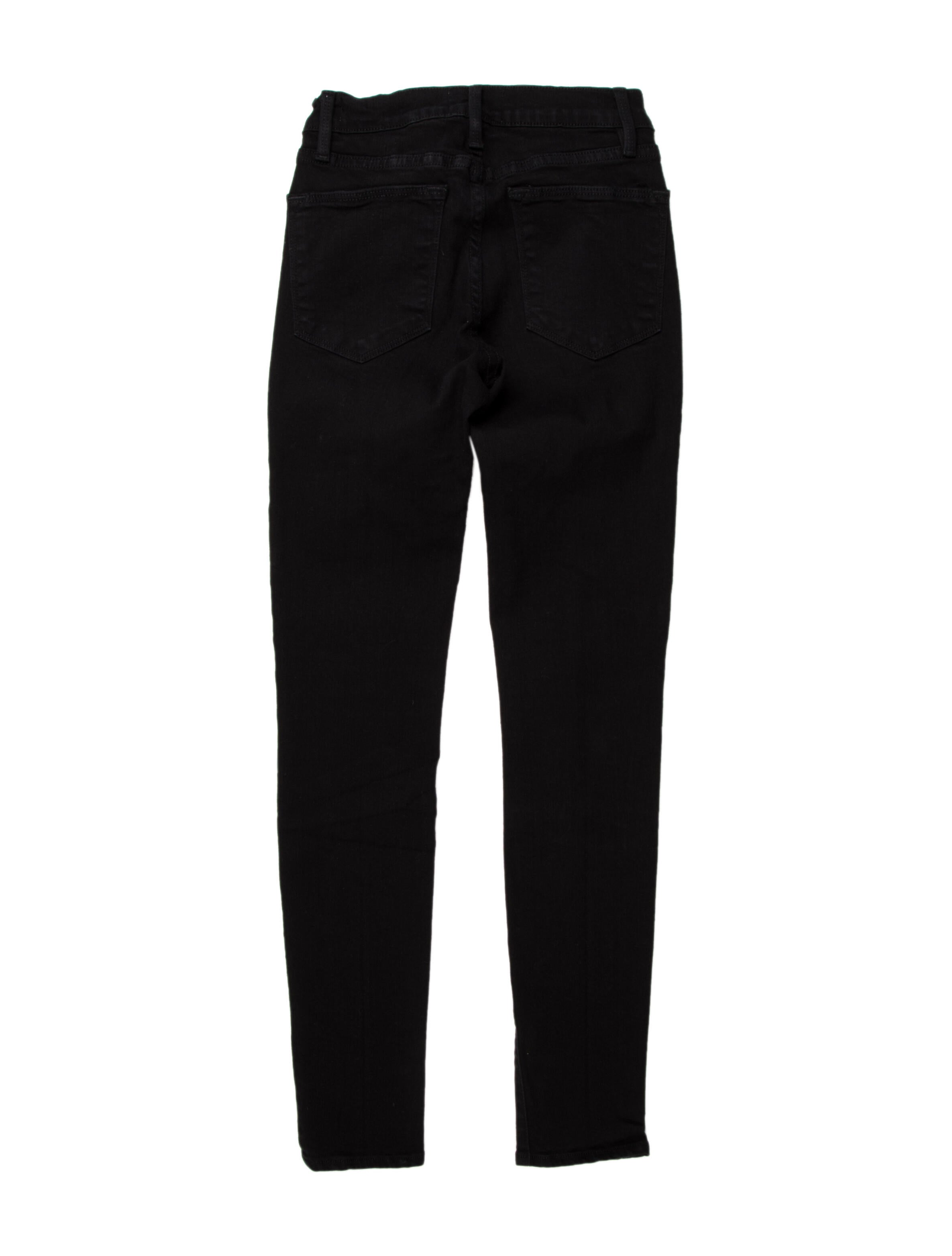 FRAME Mid-Rise Skinny Leg Jeans