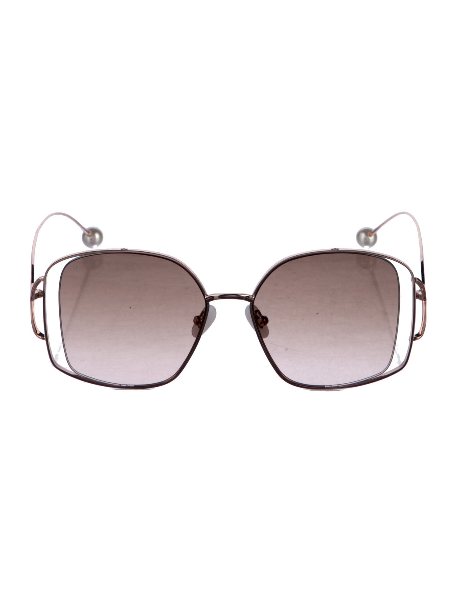 For Art's Sake Oversize Gradient Sunglasses