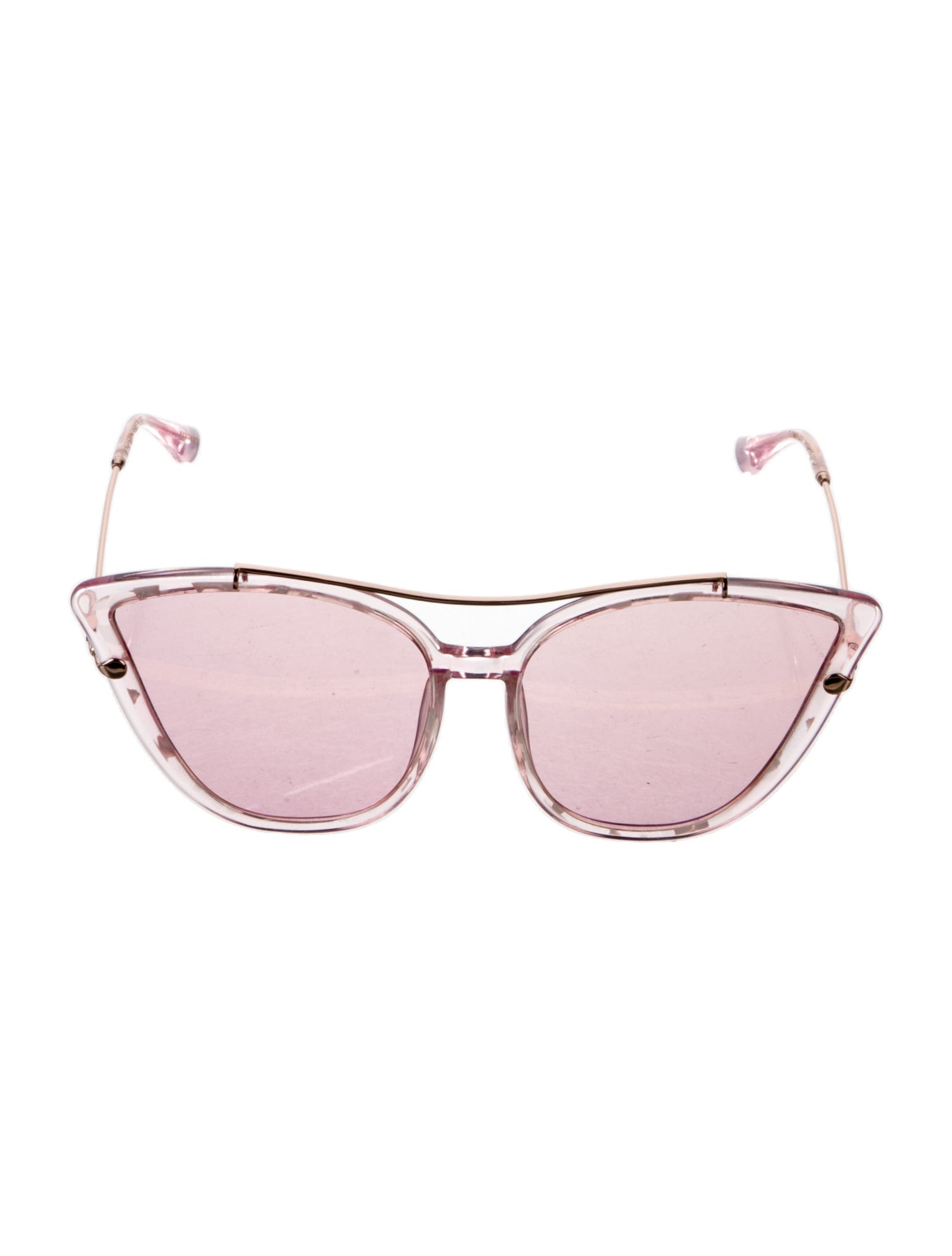 For Art's Sake Cat-Eye Mirrored Sunglasses