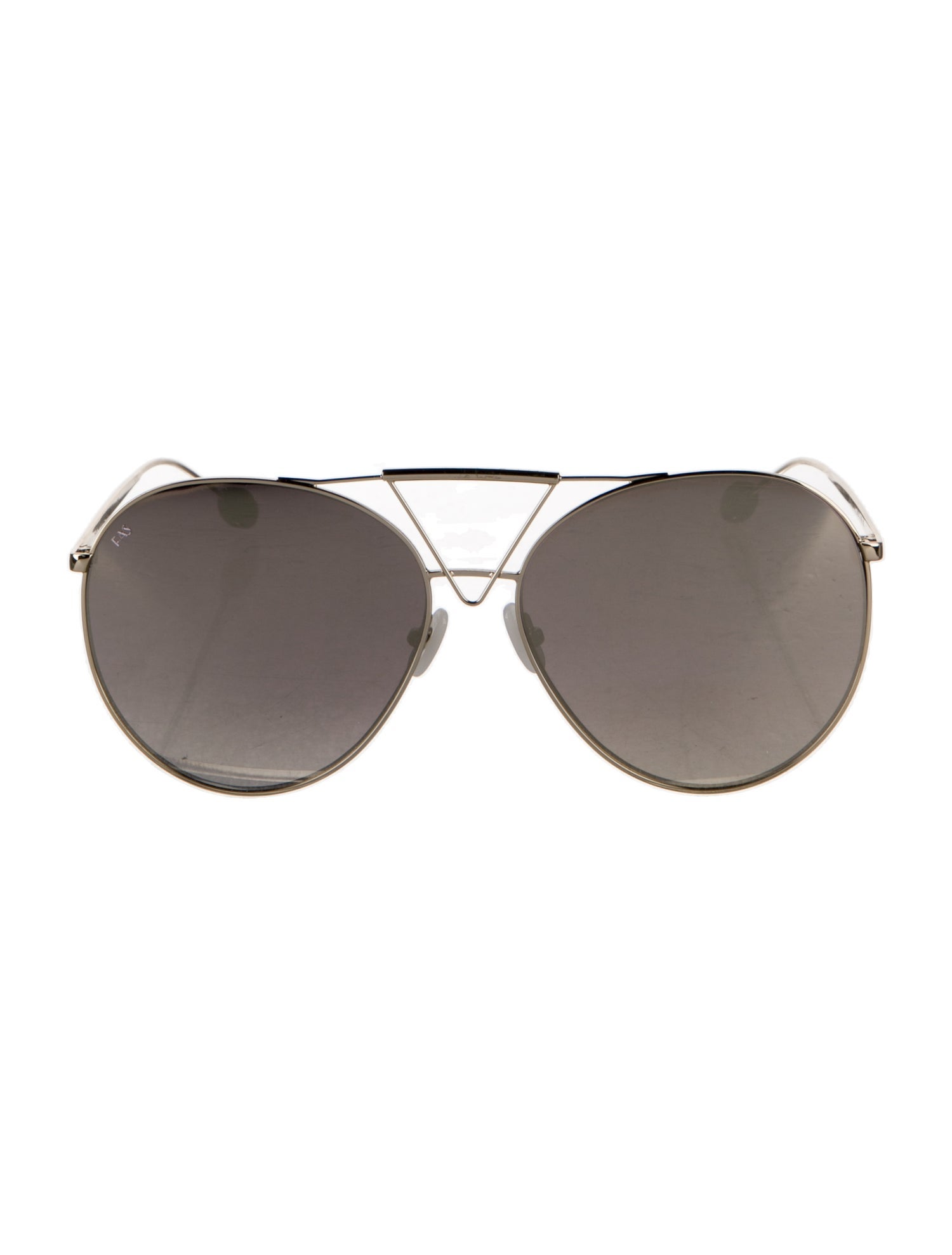 For Art's Sake Aviator Mirrored Sunglasses