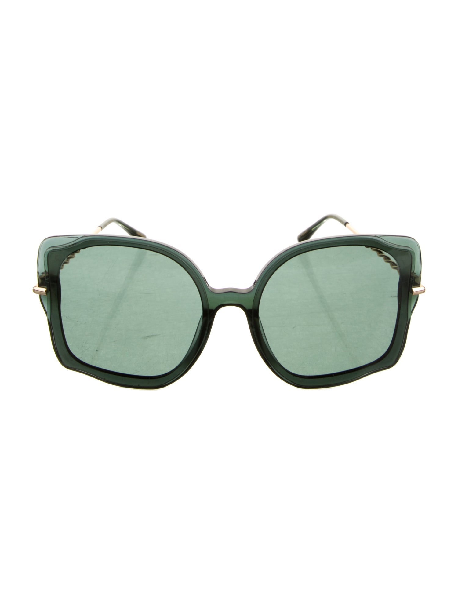 For Art's Sake Oversize Tinted Sunglasses