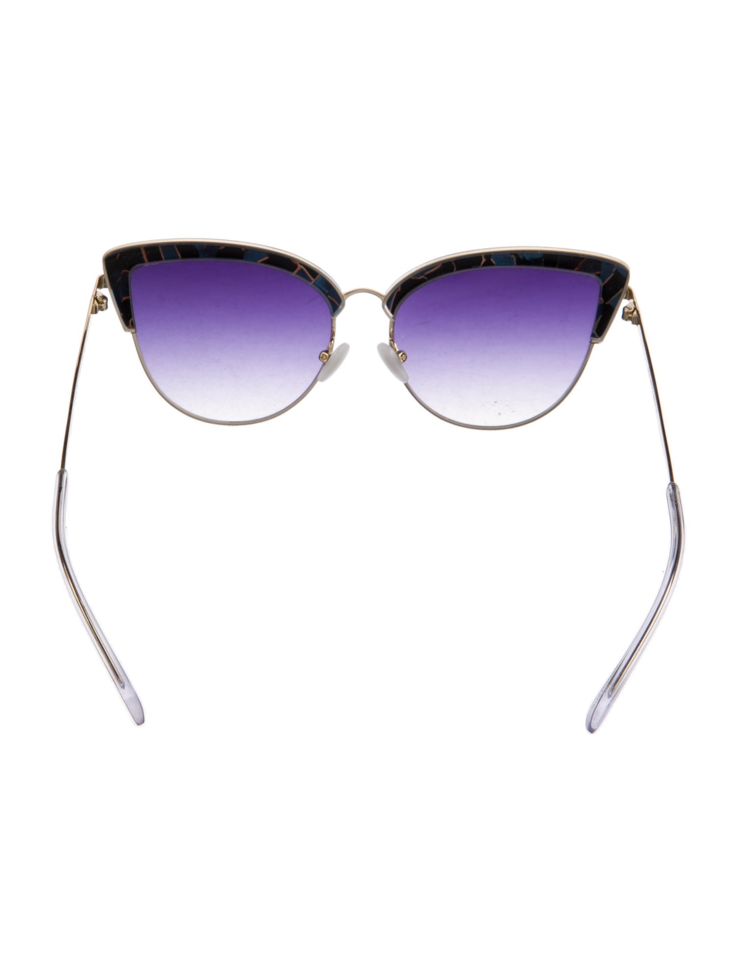 For Art's Sake Cat-Eye Gradient Sunglasses