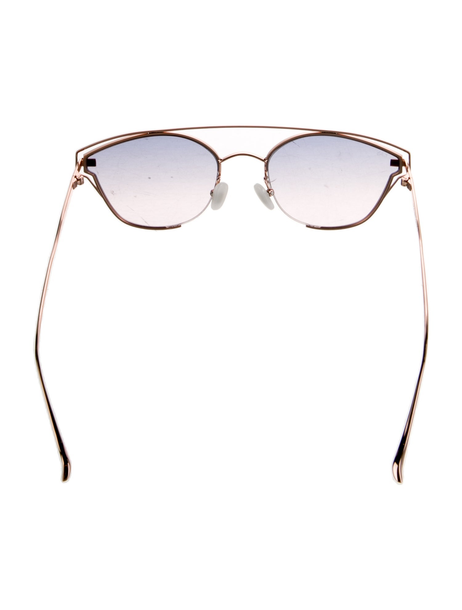 For Art's Sake Oversize Gradient Sunglasses