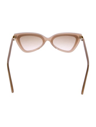 For Art's Sake Cat-Eye Gradient Sunglasses