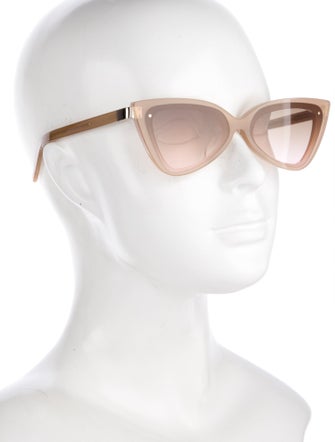 For Art's Sake Cat-Eye Gradient Sunglasses