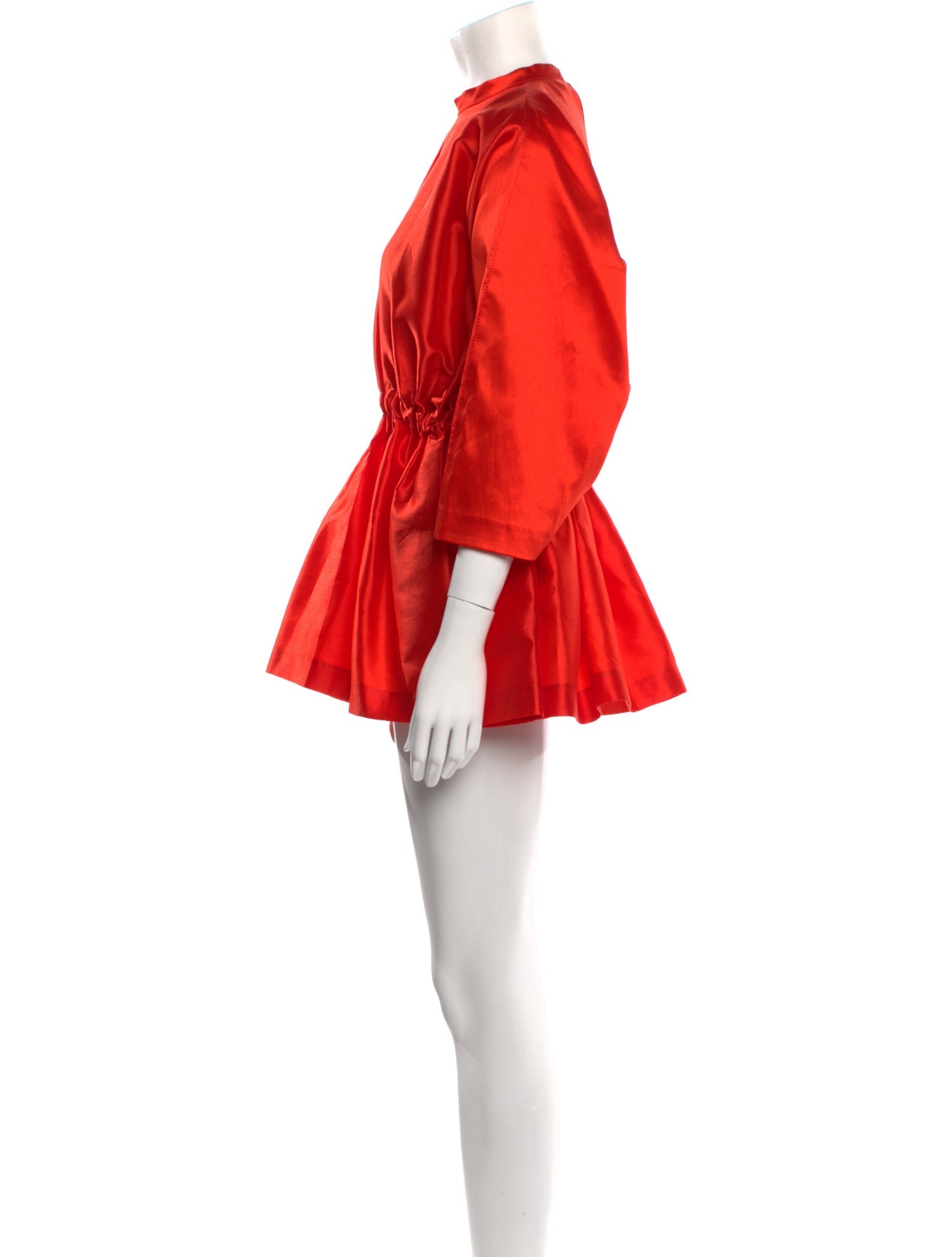 For Art's Sake Mock Neck Mini Dress