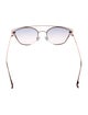 For Art's Sake Aviator Gradient Sunglasses