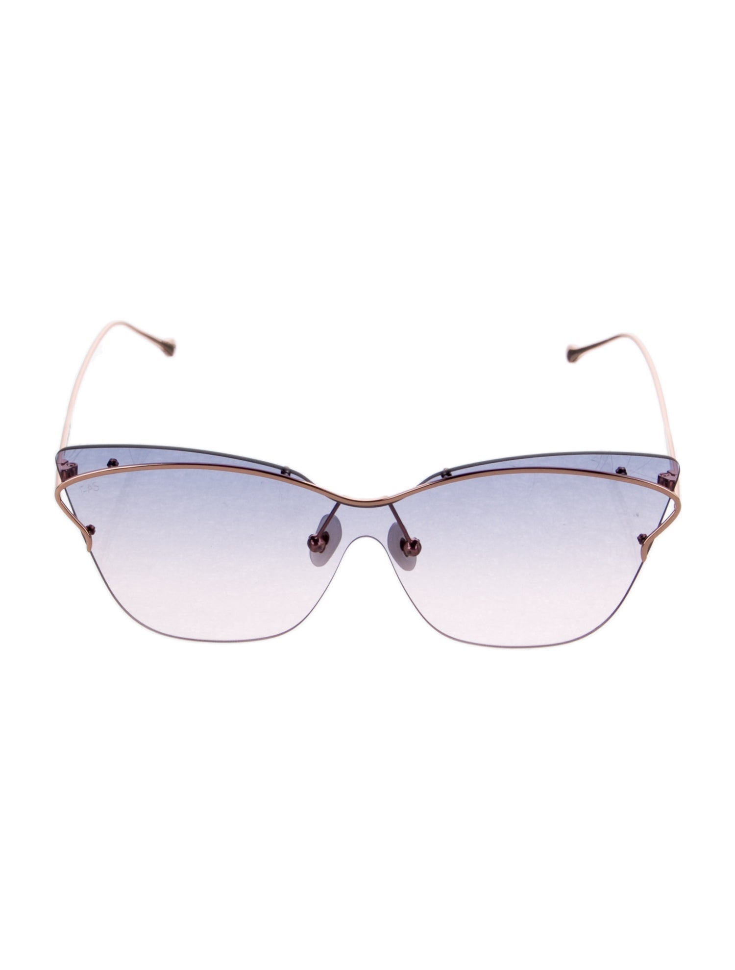 For Art's Sake Cat-Eye Gradient Sunglasses