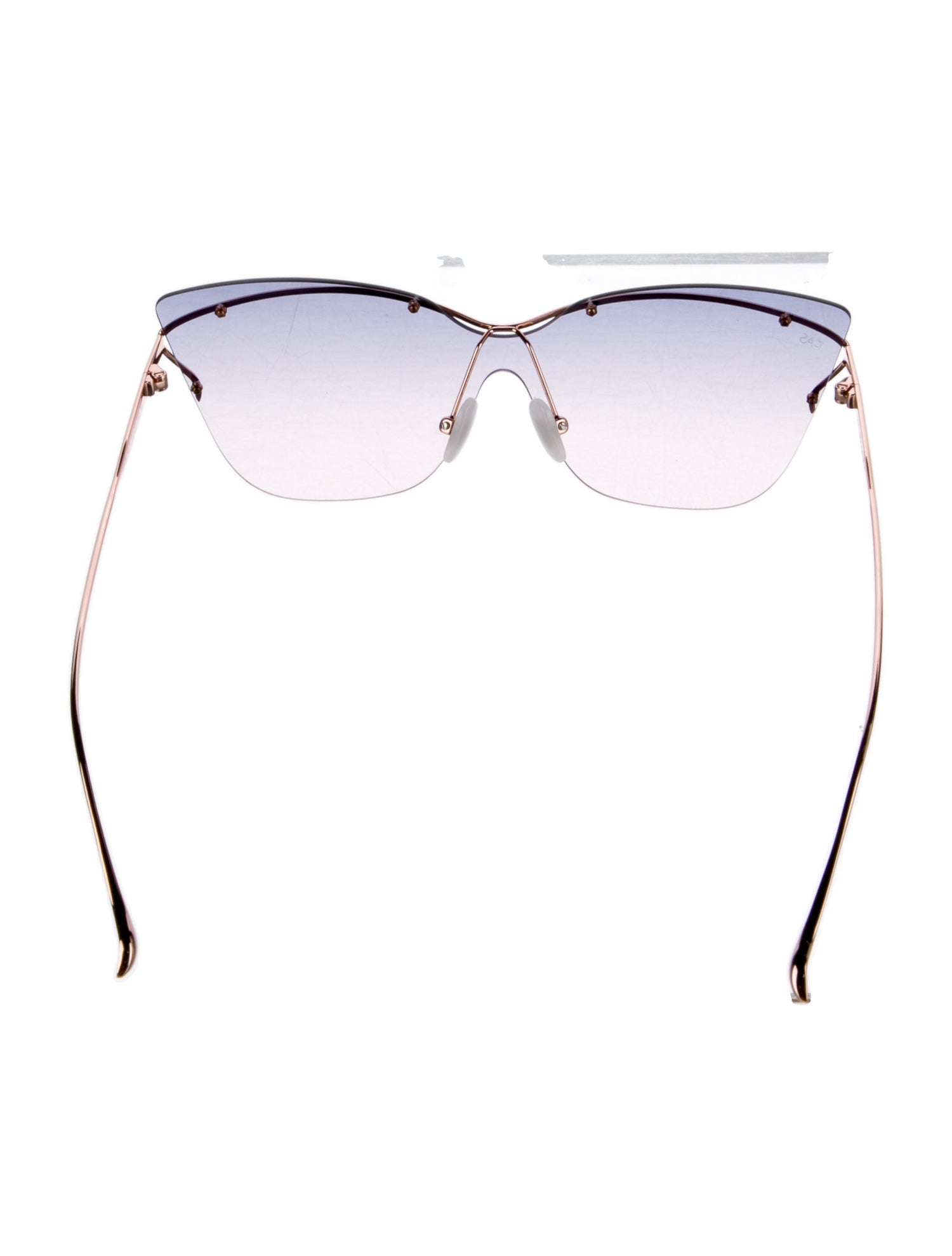 For Art's Sake Cat-Eye Gradient Sunglasses
