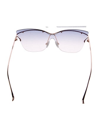 For Art's Sake Cat-Eye Gradient Sunglasses