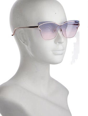 For Art's Sake Cat-Eye Gradient Sunglasses