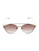 For Art's Sake Aviator Gradient Sunglasses