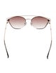 For Art's Sake Aviator Gradient Sunglasses