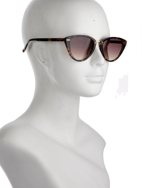 For Art's Sake Cat-Eye Gradient Sunglasses