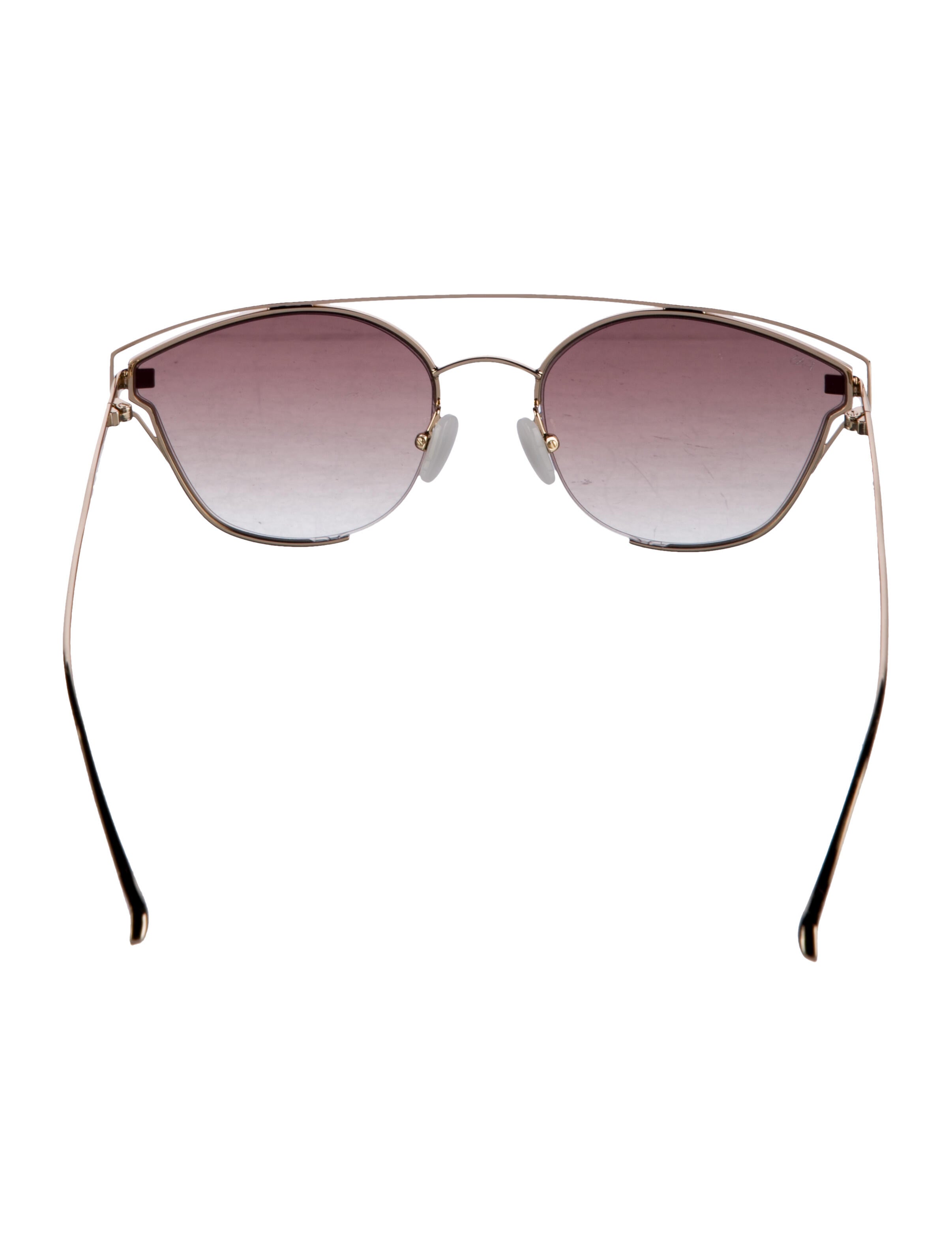 For Art's Sake Aviator Gradient Sunglasses