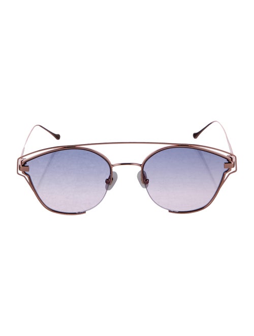 For Art's Sake Round Gradient Sunglasses