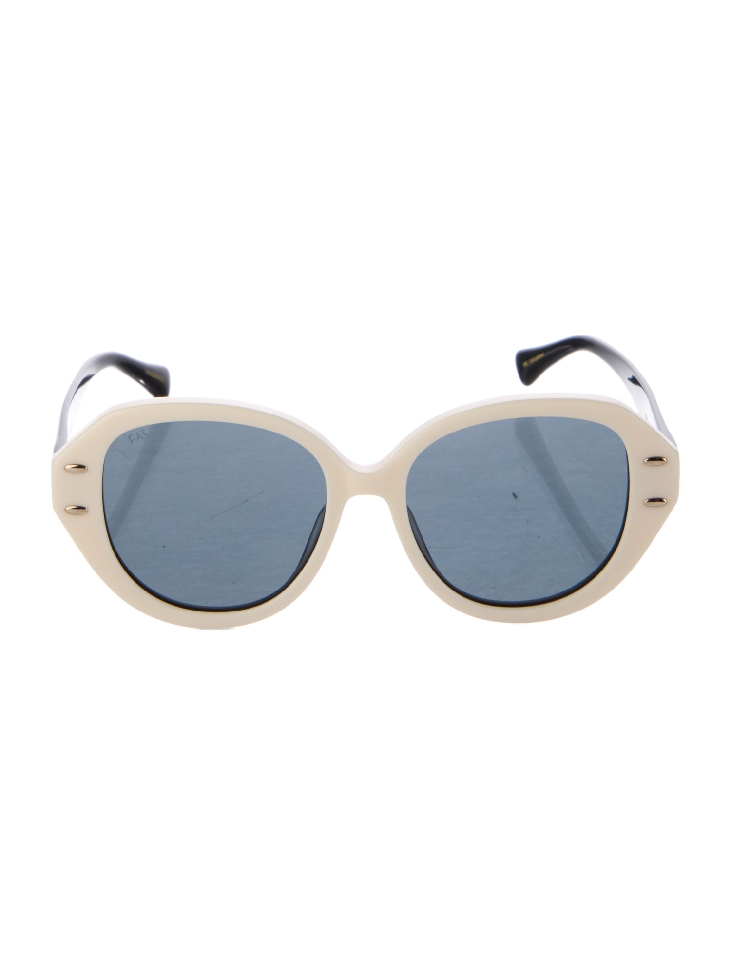 For Art's Sake Round Mirrored Sunglasses w/ Tags