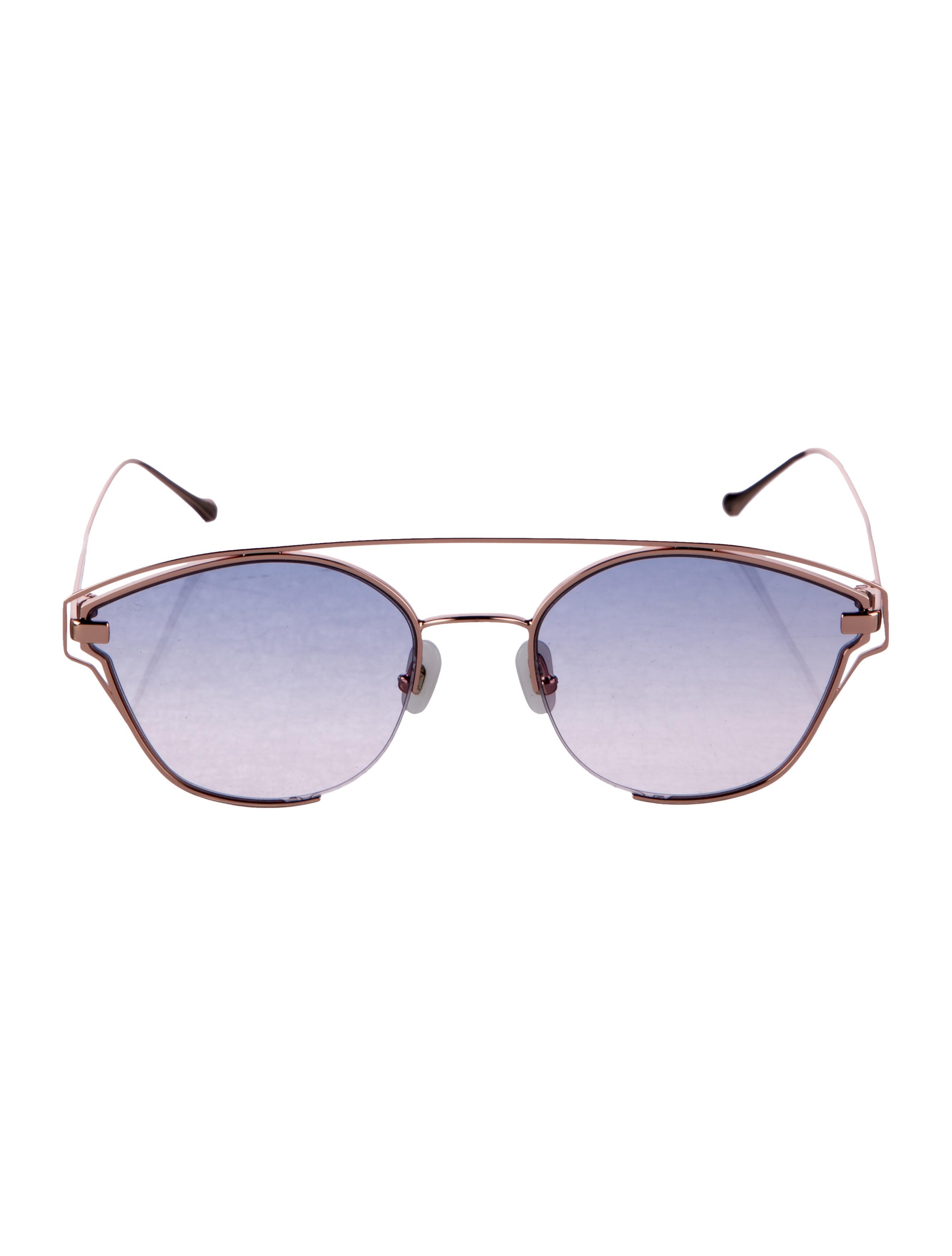 For Art's Sake Round Gradient Sunglasses
