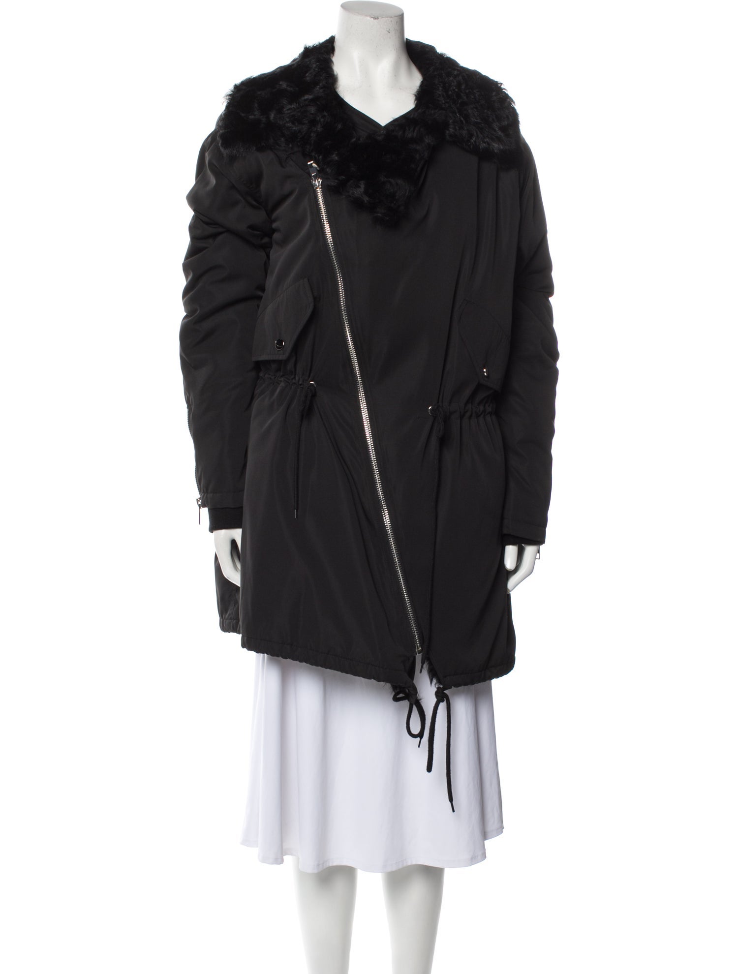 Forte Dei Marmi Couture Lamb Leather Coat