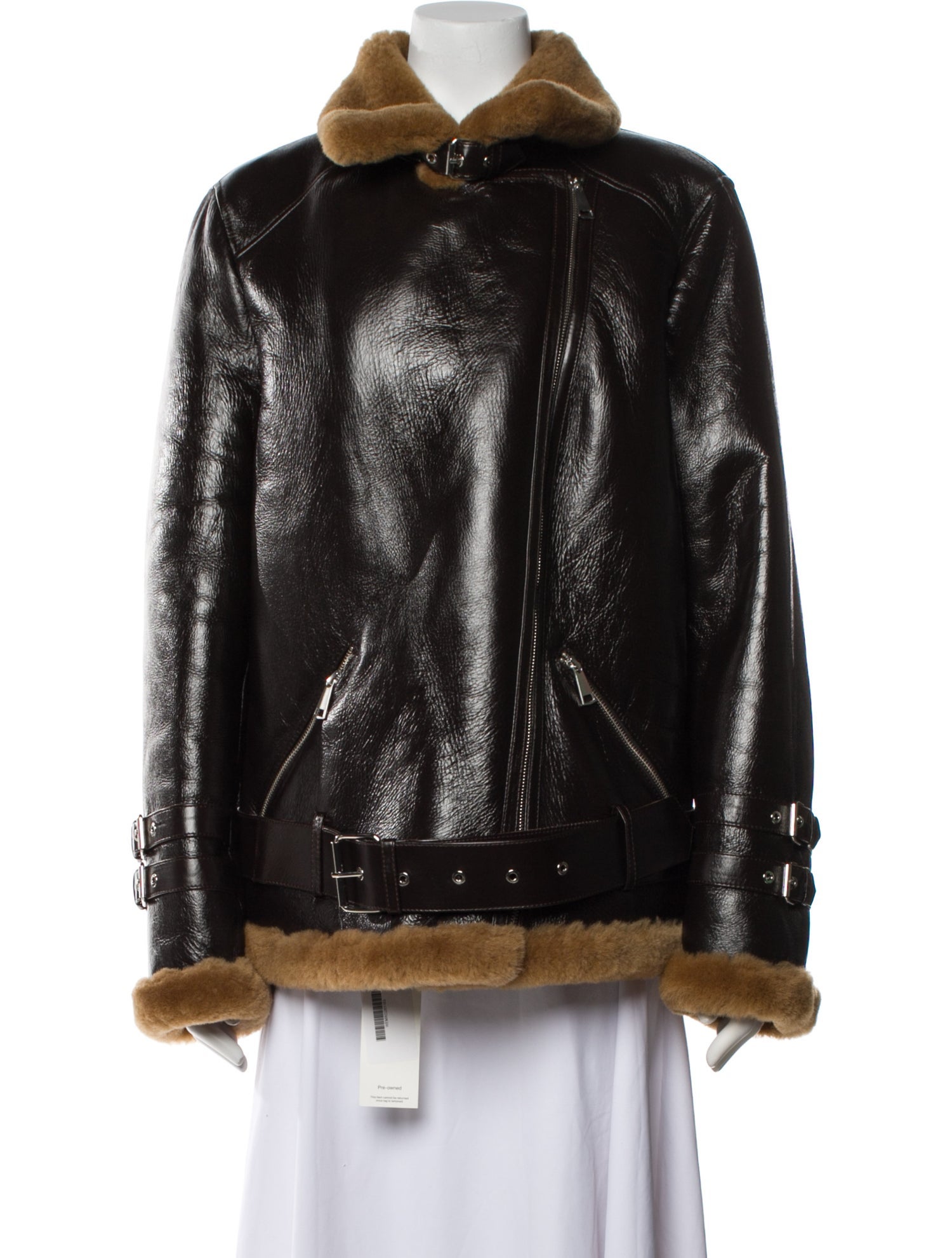 Furniq UK Shearling Faux Fur Jacket