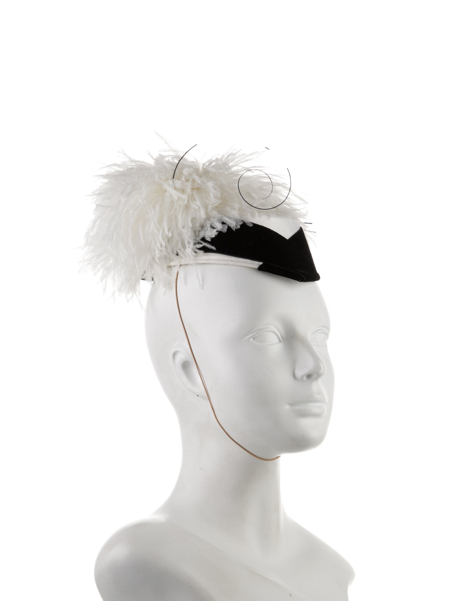 Fleur De Paris Feather Bow Hat