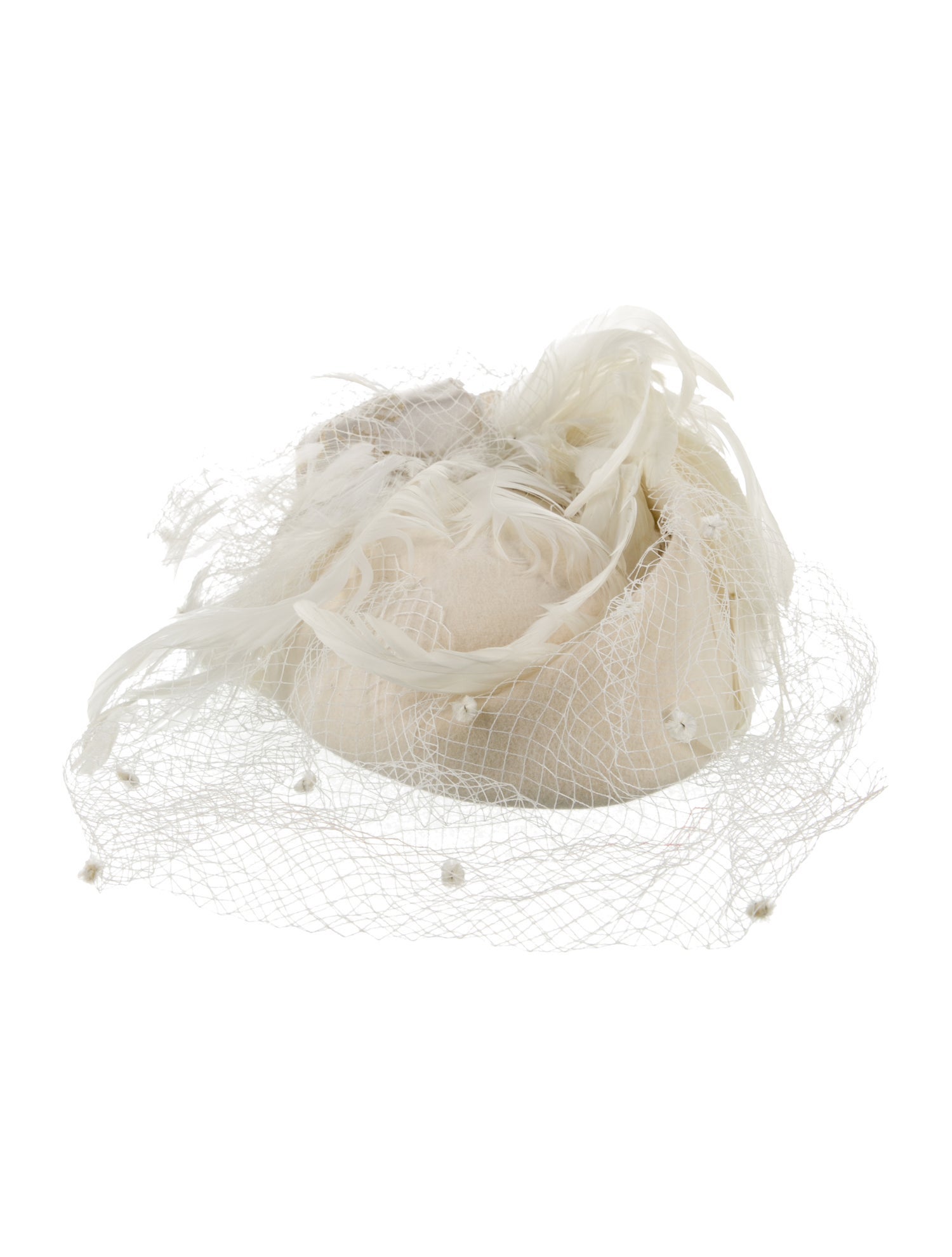 Fleur De Paris Feather Bow Hat