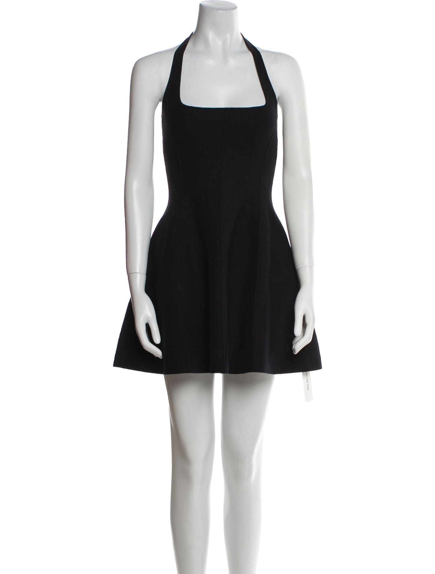 Fleur De Paris Halterneck Mini Dress
