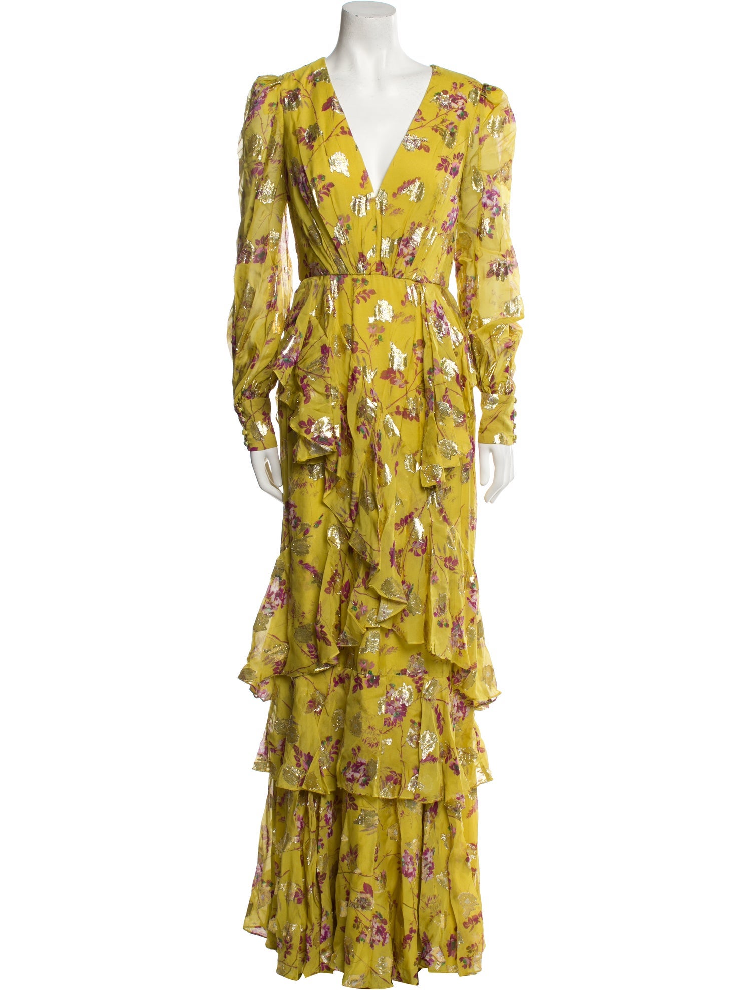 Flor et. al Floral Print Long Dress