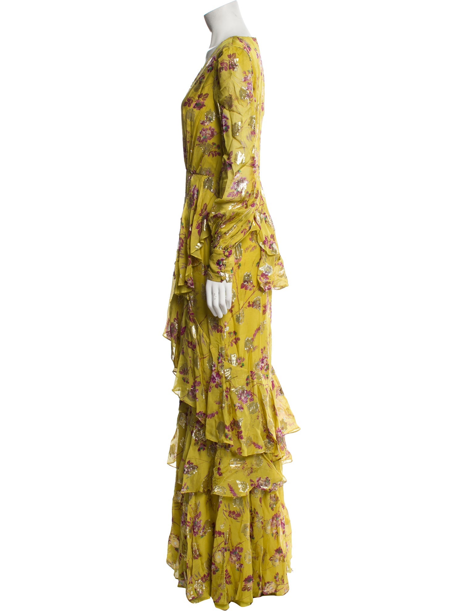 Flor et. al Floral Print Long Dress