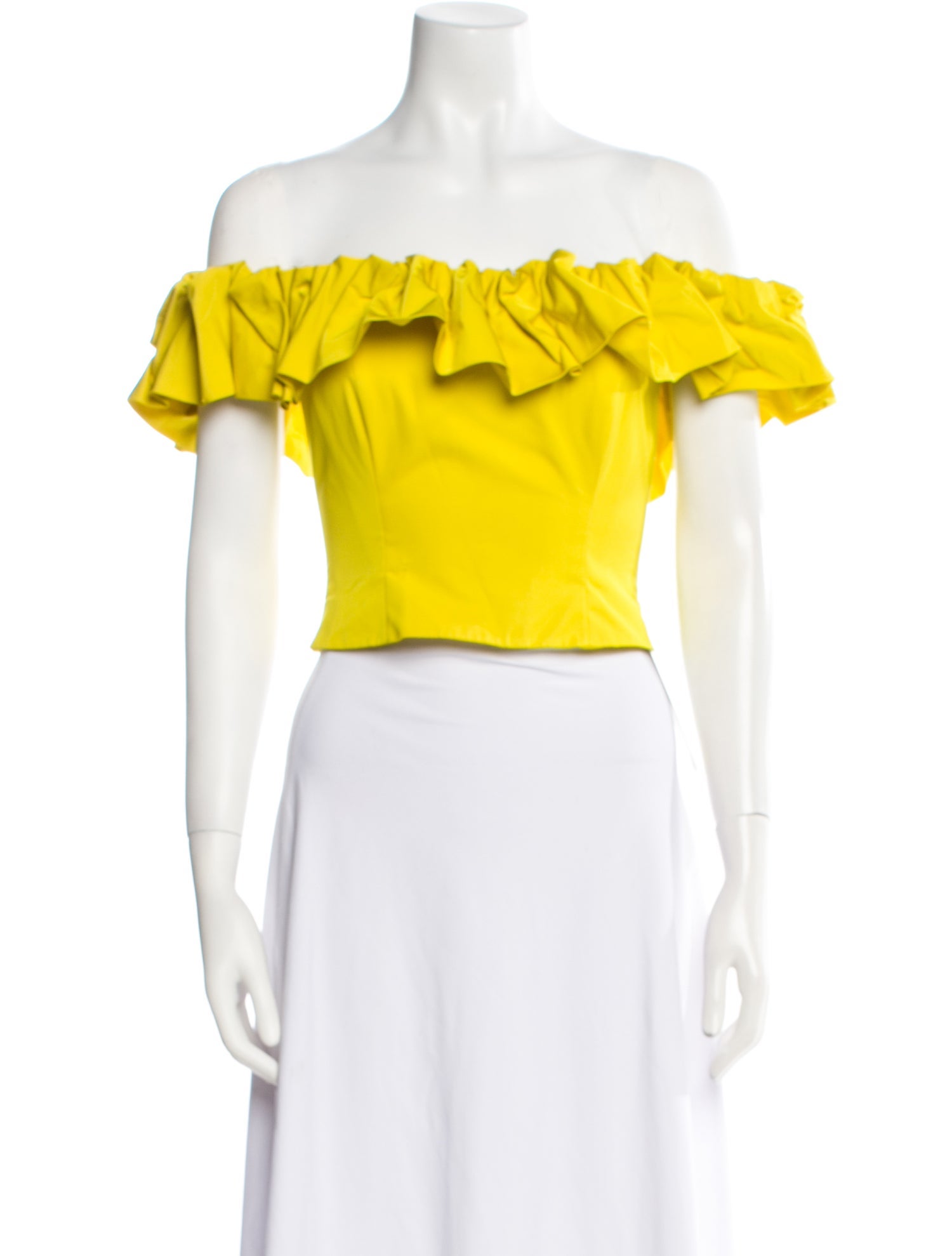 Flor et. al Off-The-Shoulder Short Sleeve Crop Top w/ Tags