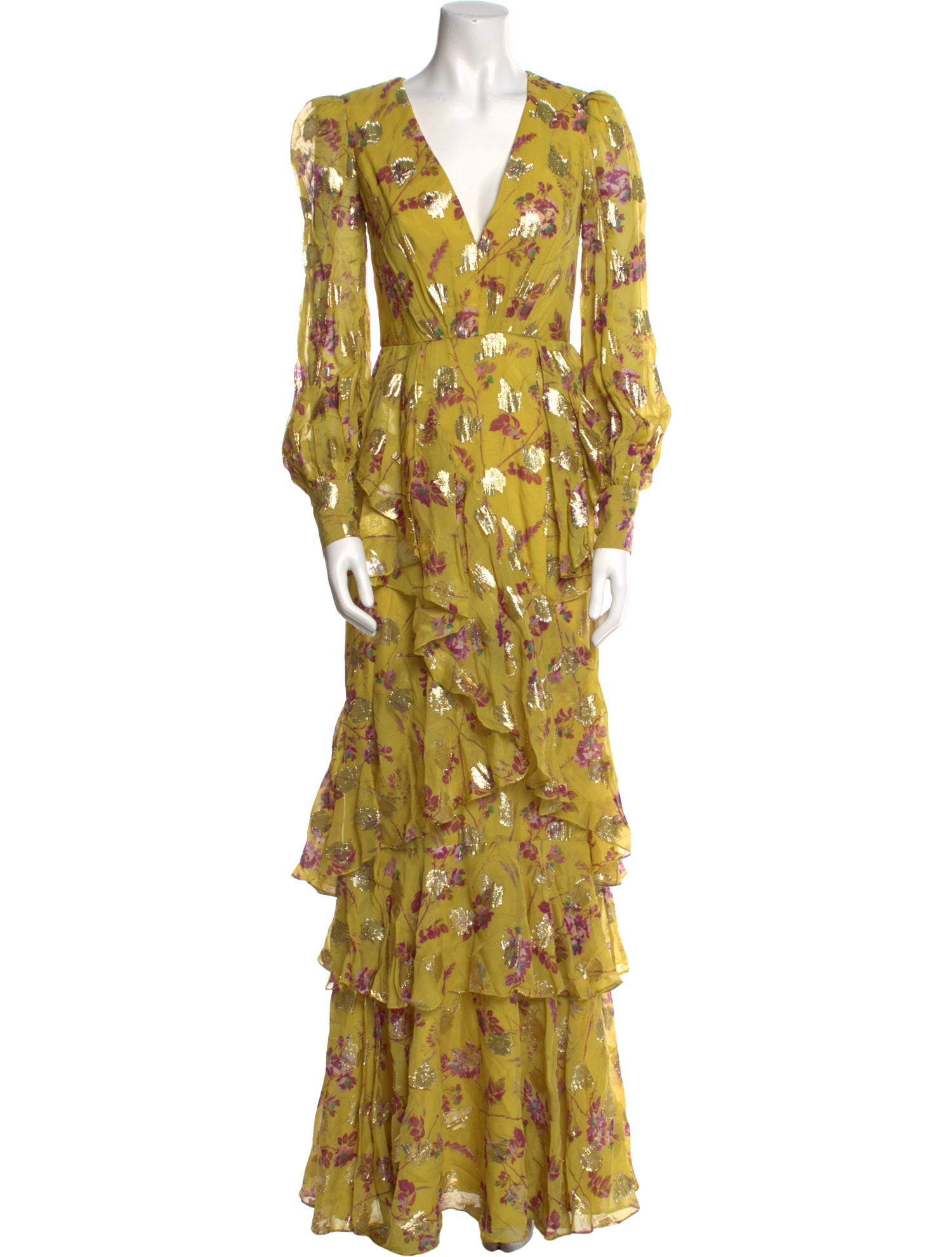 Flor et. al Floral Print Long Dress