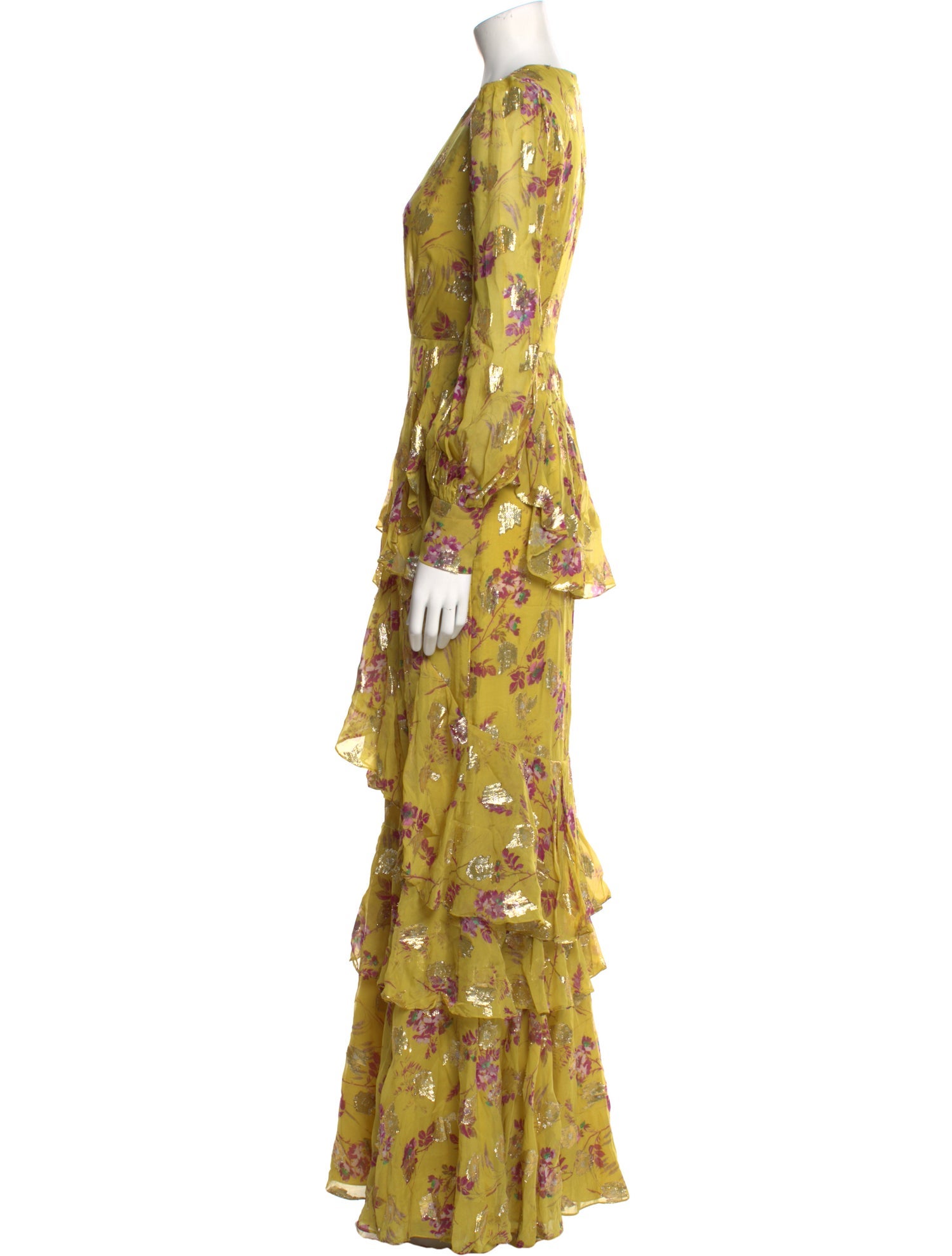 Flor et. al Floral Print Long Dress