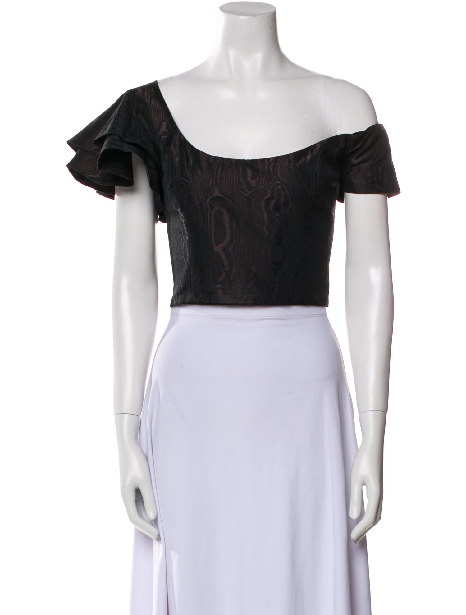 Flor et. al Off-The-Shoulder Short Sleeve Crop Top w/ Tags