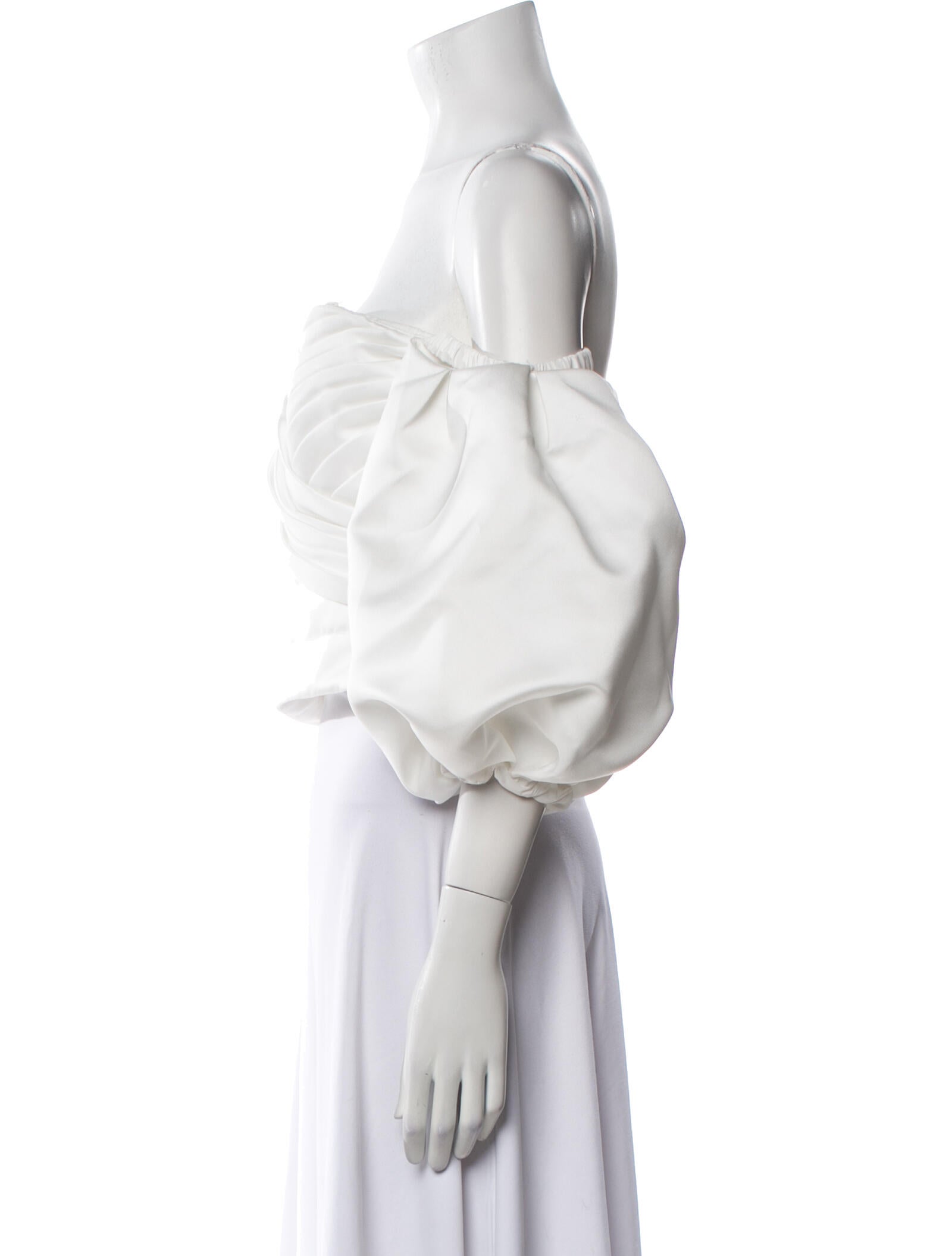 Flor et. al Off-The-Shoulder Three-Quarter Sleeve Crop Top w/ Tags