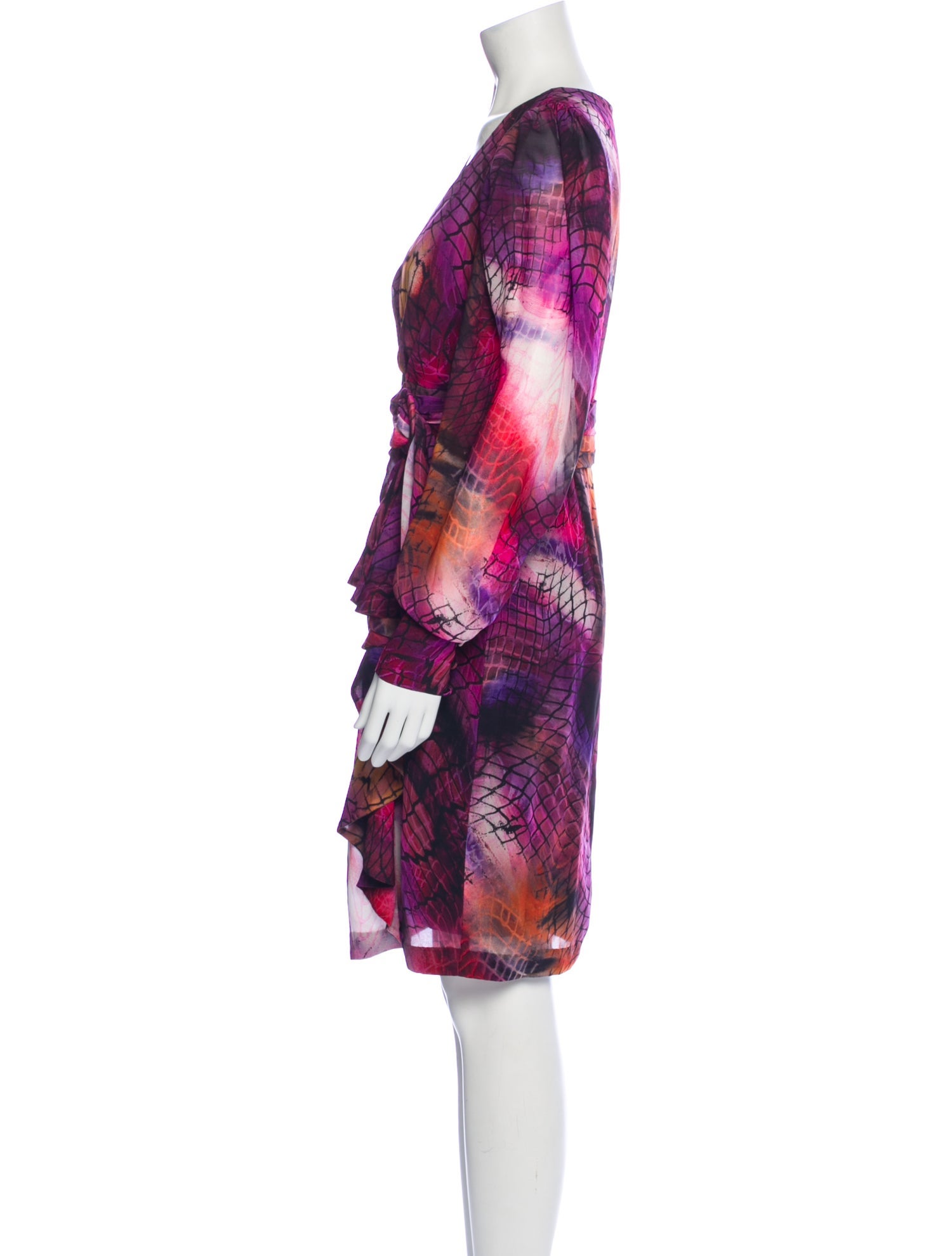 Flor et. al Printed Knee-Length Dress
