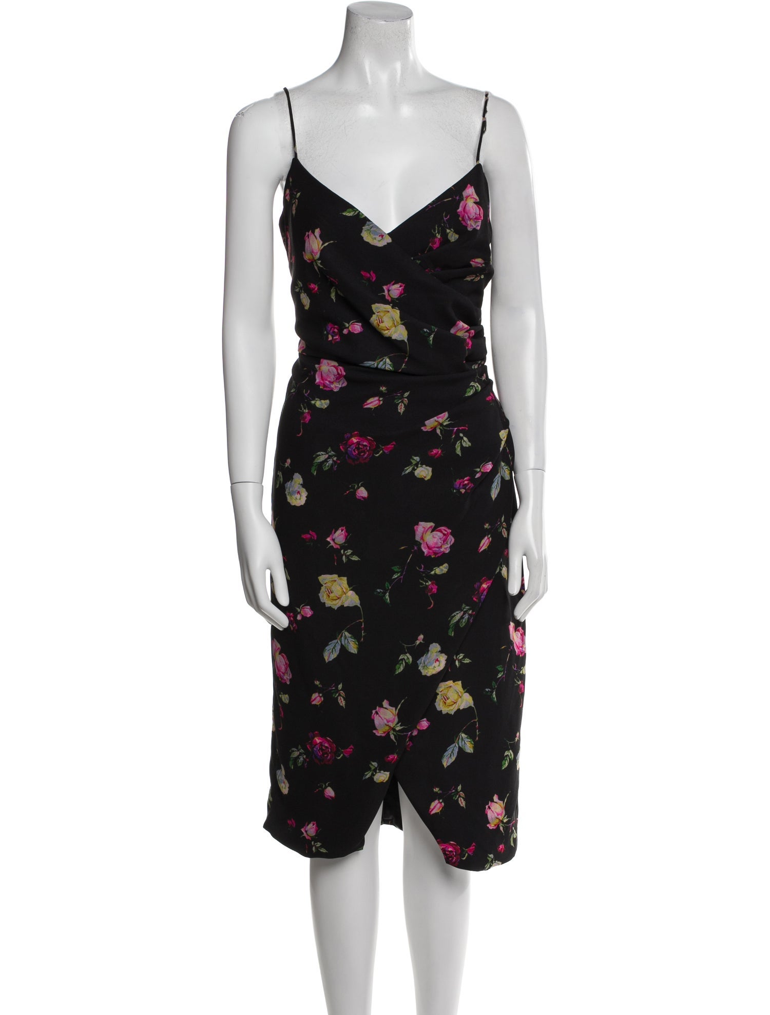 Flor et. al Floral Print Midi Length Dress